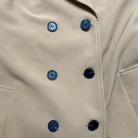 Burberry style Sleeveless Trench coat size M/L - Picture 7 of 9